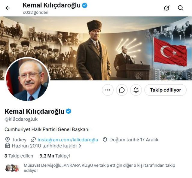 Kılıçdaroğlu CHP Genel Başkanı