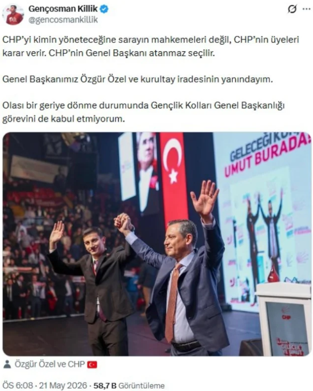 Kılıçdaroğlu'na ikinci şok! <a class='keyword-sd' href='/aylin-nazliaka/' title='Aylin Nazlıaka'>Aylin Nazlıaka</a> da görevi kabul etmedi