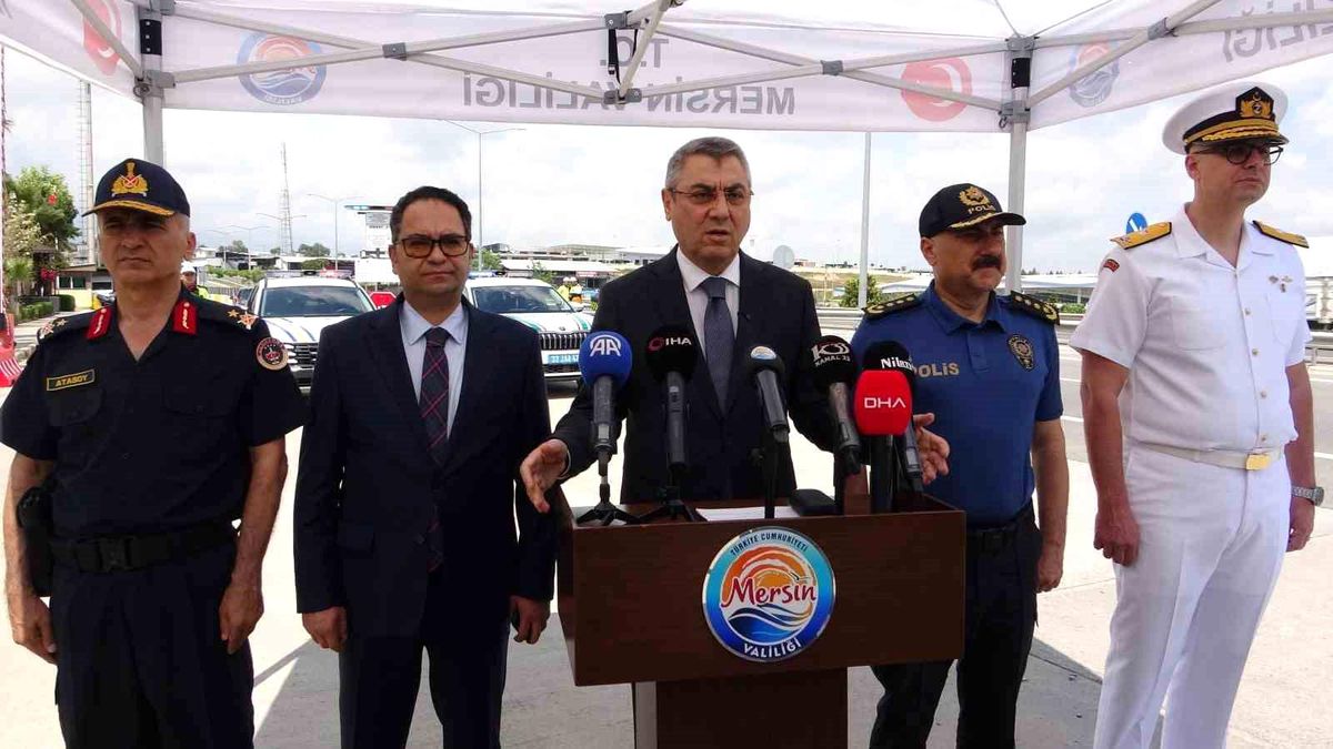 Mersin\'de Bayram İçin Güvenlik Tedbirleri