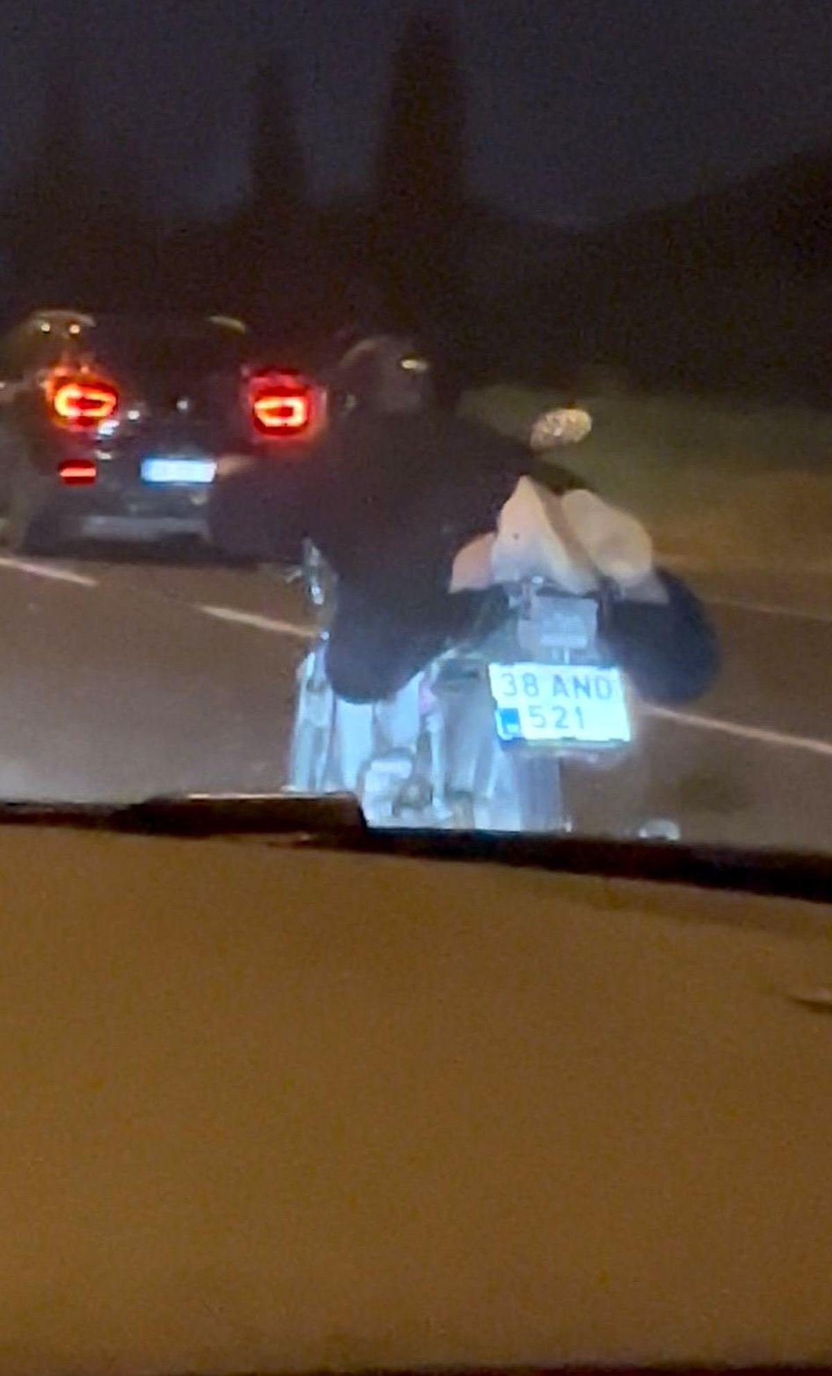 Kayseri\'de Akrobatik Motosikletli Tenezzül Ceza Aldı
