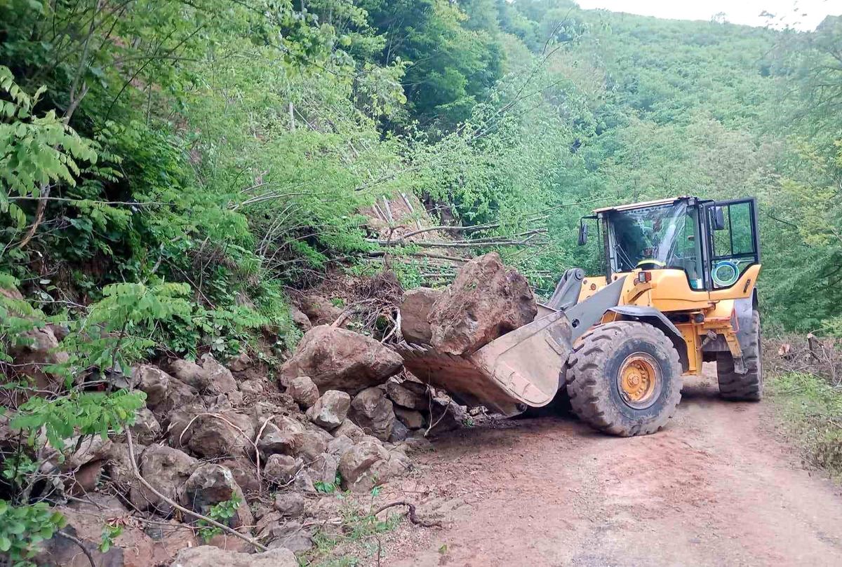 Ordu\'da 24 saatte 214 heyelan meydana geldi