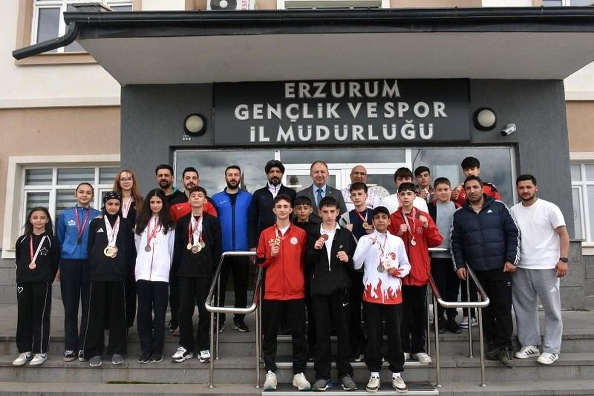 Erzurum Sporcuları Başarılarını Paylaştı