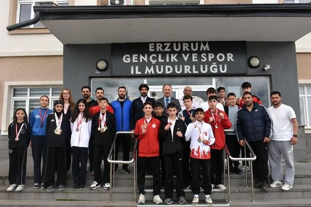 Erzurum Sporcuları Başarılarını Paylaştı