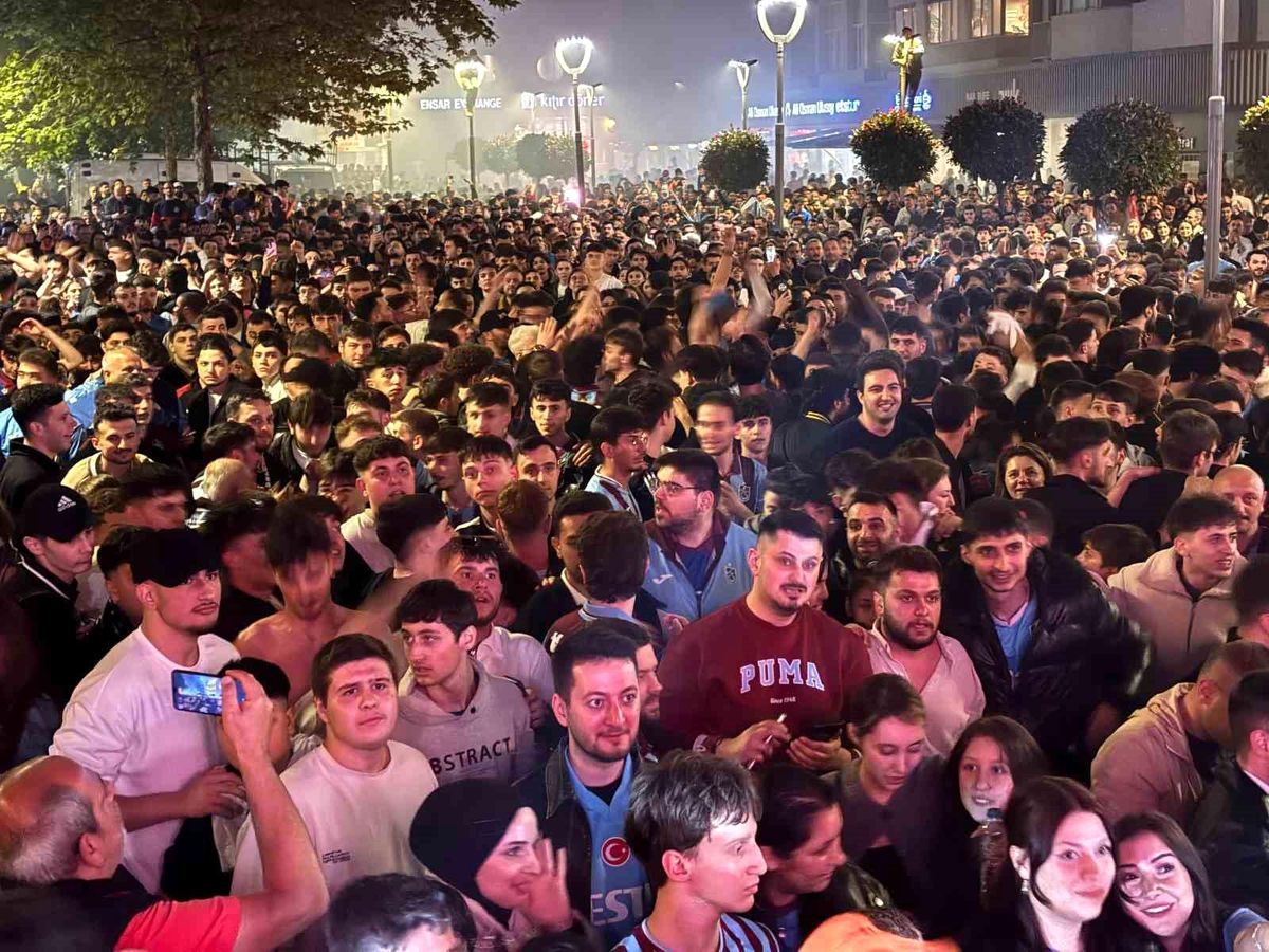 Trabzon\'da Türkiye Kupası coşkusu