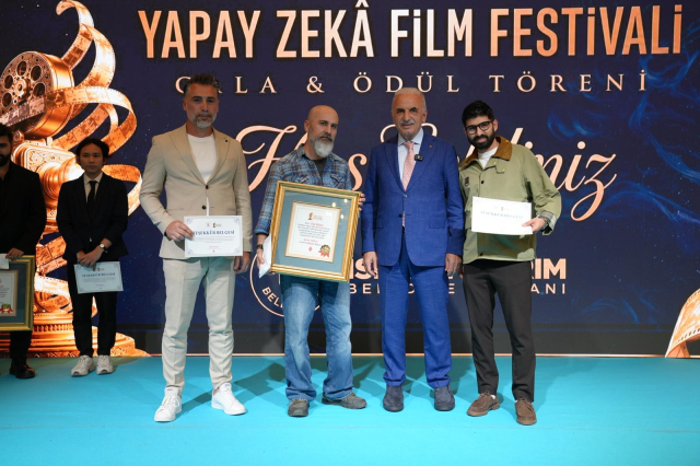 Türkiye’nin İlk Yapay Zeka Film Festivalinde Ödüller Sahiplerini Buldu