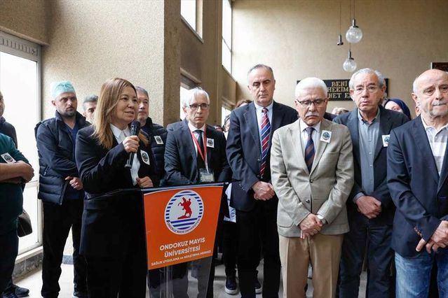 OMÜ'de Dr. Yunus Emre Durmuş İçin Tören