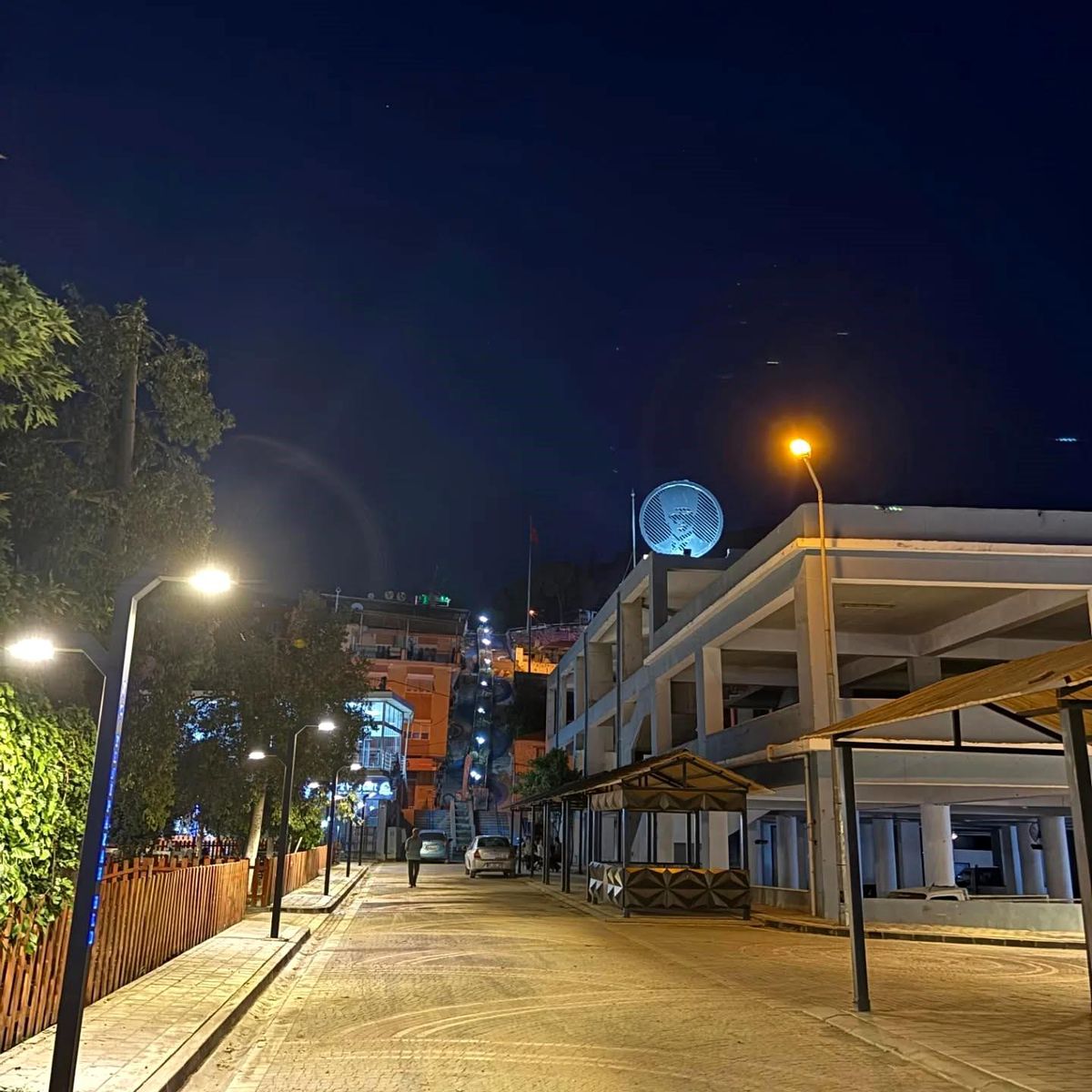 Yenipazar\'da Atatürk silüeti yenilendi