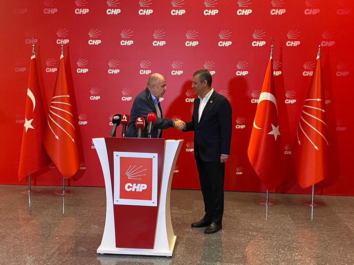 Özdağ\'dan Özgür Özel\'e Destek Ziyareti