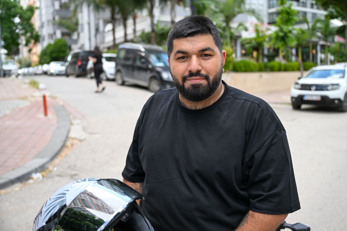 Adana\'da Motosiklet Trafik Uygulaması
