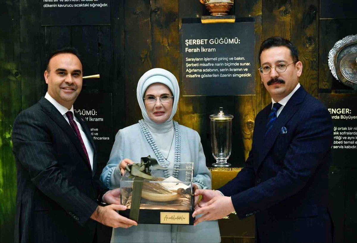 Emine Erdoğan\'dan \'Bir Sofrada Miras\' etkinliği