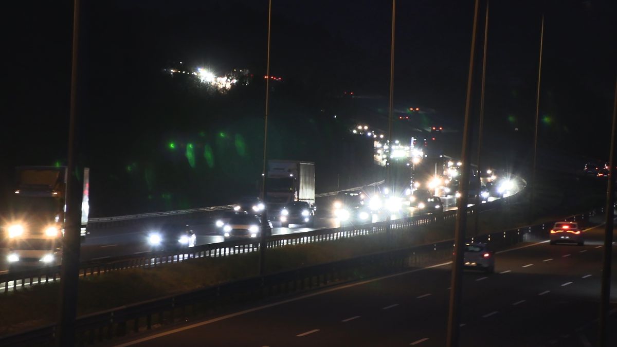 Bolu Geçişinde Trafik Yoğunluğu
