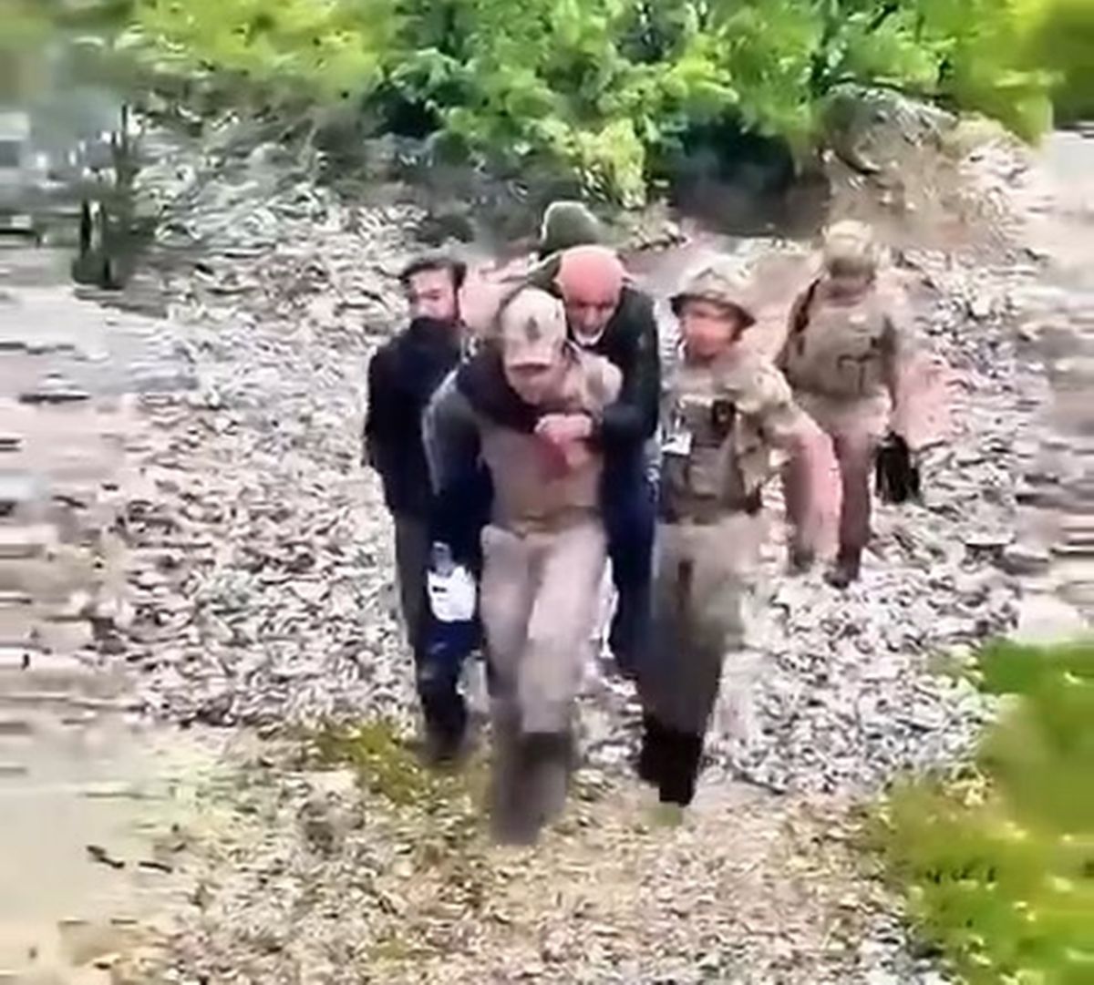 Tunceli\'de Yaralıyı Jandarma Taşıdı