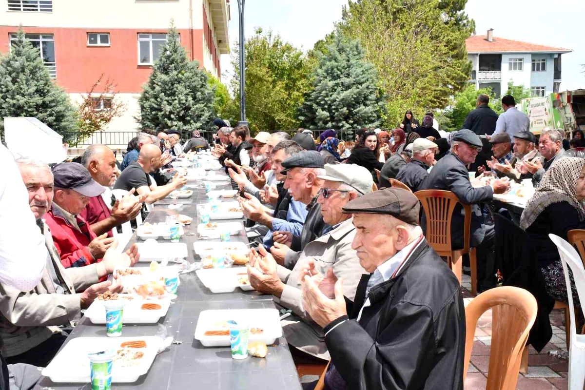 Beylikova\'da yağmur ve şükür duası yapıldı