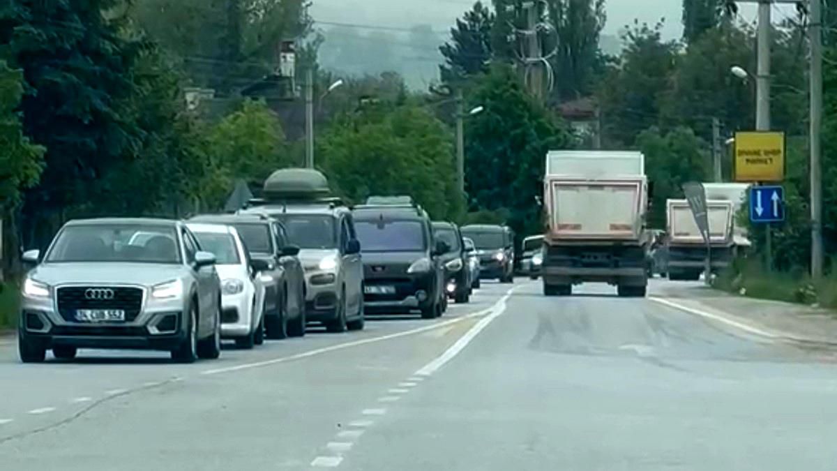 Kurban Bayramı\'nda Trafik Yoğunluğu