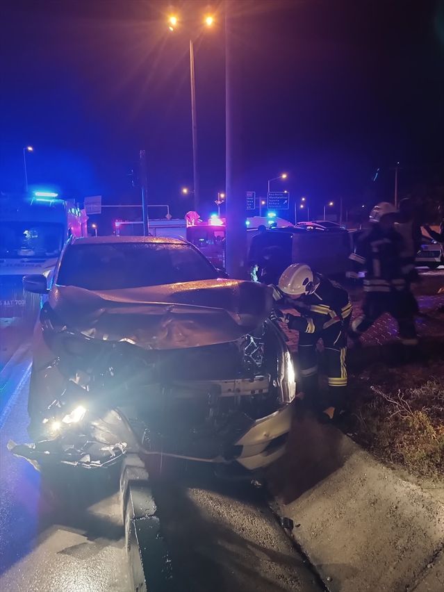 Burdur'da Kaza: 1 Ölü, 5 Yaralı
