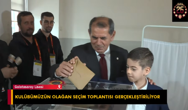 Galatasaray'da seçim günü! Dursun Özbek tarihe geçecek