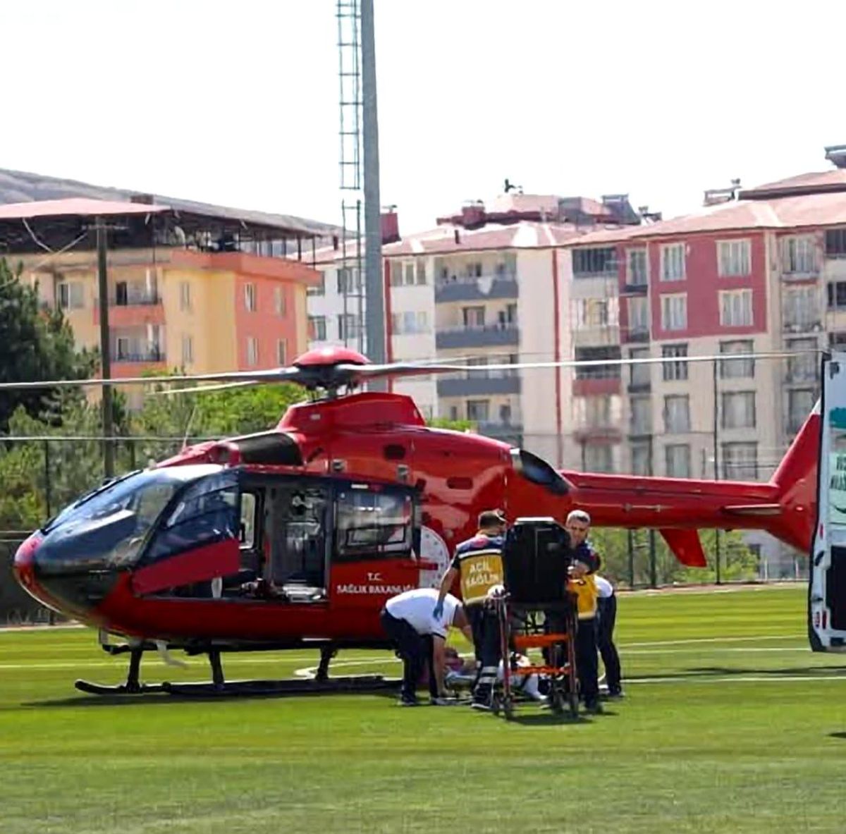 7 Aylık Bebek İçin Hava Ambulansı Havalandı
