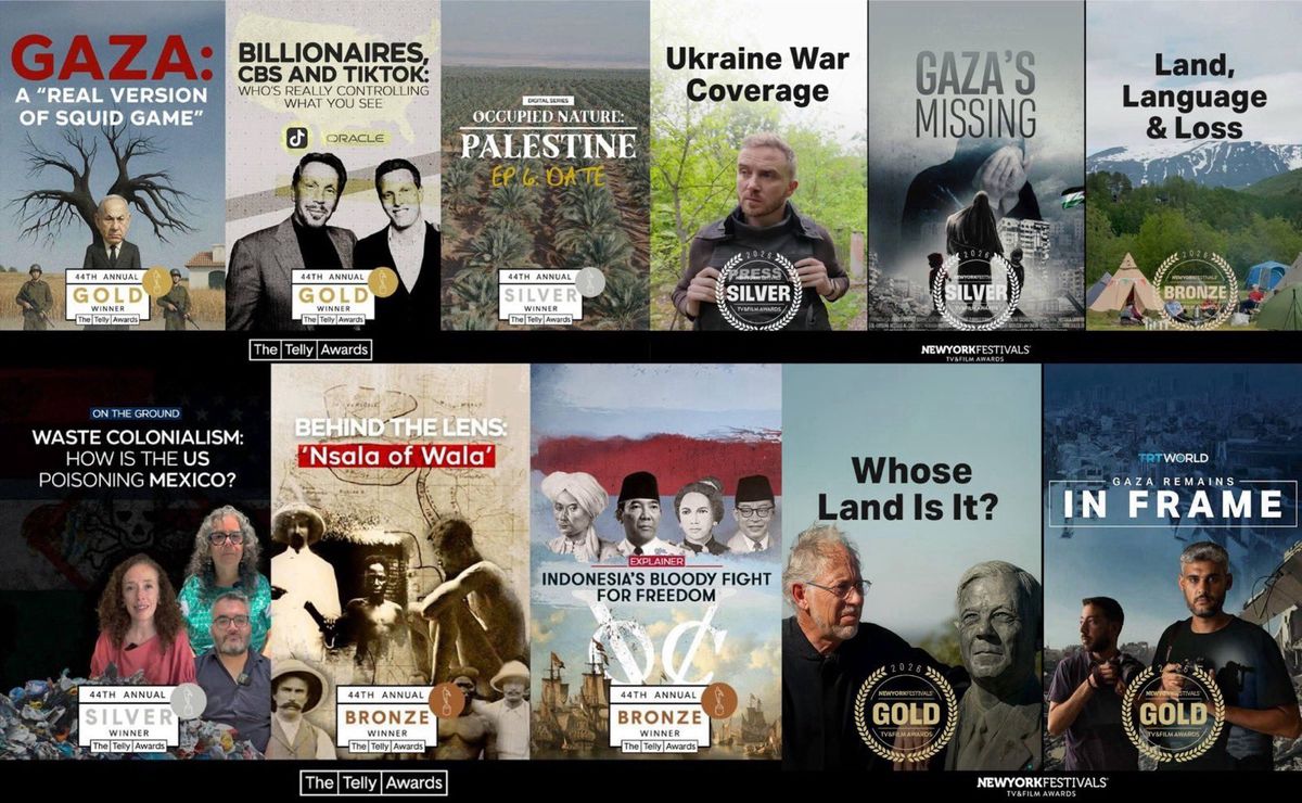 TRT World\'e 17 uluslararası ödül