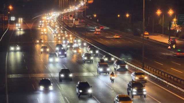 İstanbul'da Kurban Bayramı Trafik Yoğunluğu