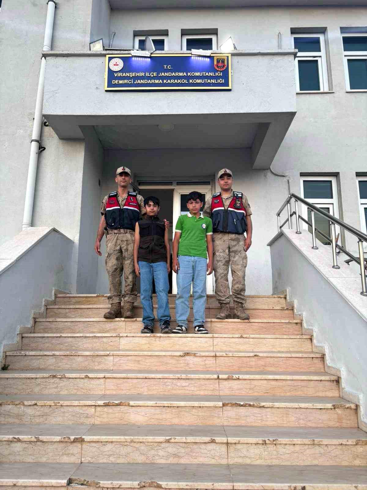 Kayıp Çocuklar Jandarma Tarafından Bulundu