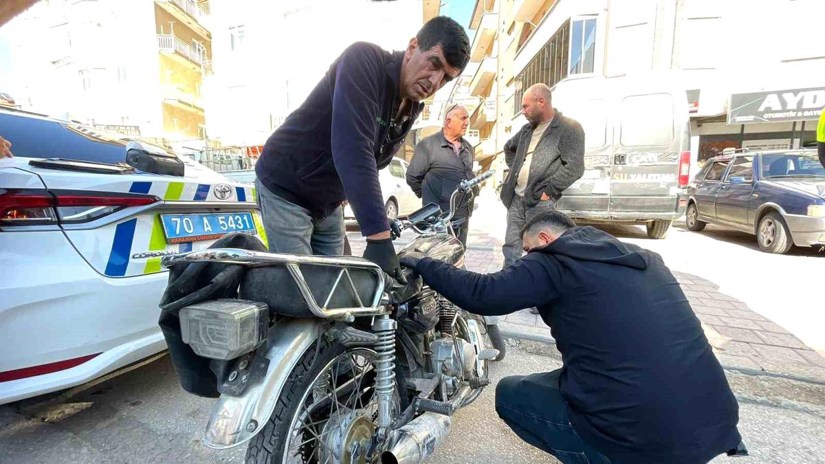 Kaçan Sürücü Motosikleti Bıraktı