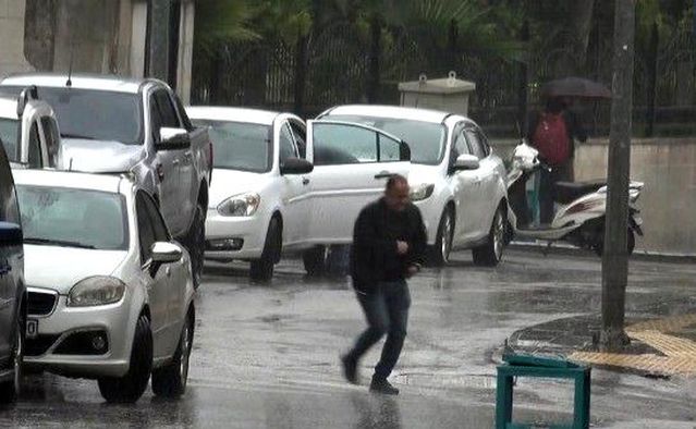 Kilis'te Sağanak ve Sis