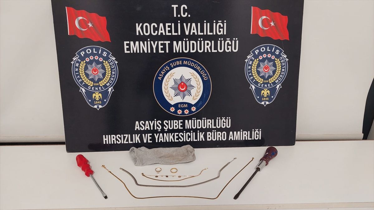 Çayırova\'da Hırsızlık Şüphelisi Tutuklandı