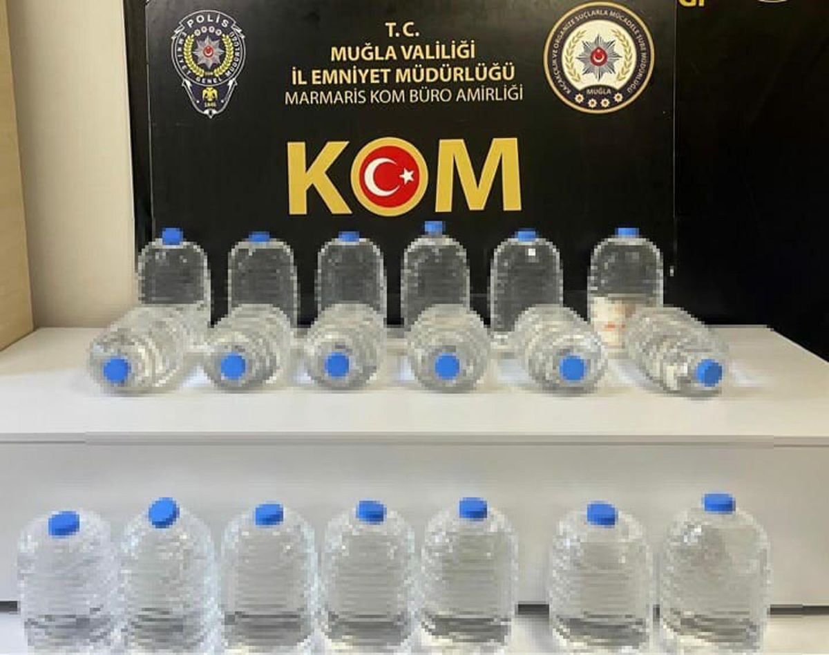 Muğla\'da Etil Alkol Operasyonu