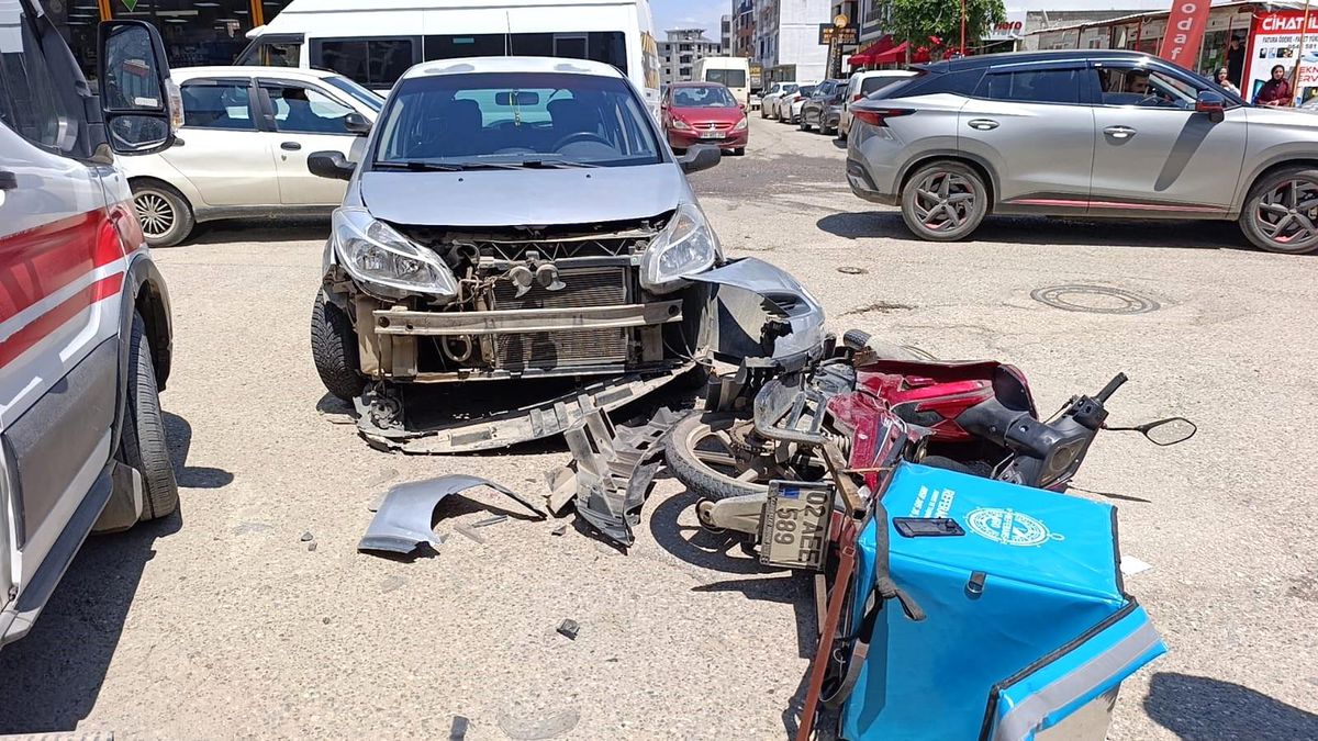 Adıyaman\'da Trafik Kazası: 1 Yaralı