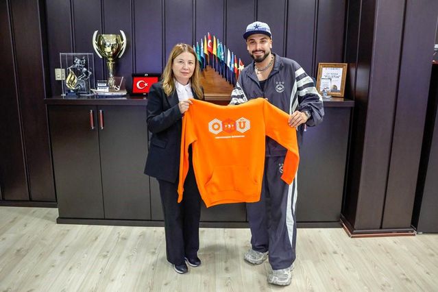 Sefo, OMÜ Rektörünü Ziyaret Etti