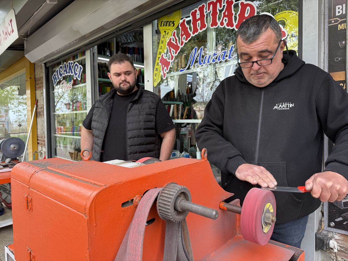 Tekirdağ\'da 147 Yıllık Bıçakçılık Geleneği