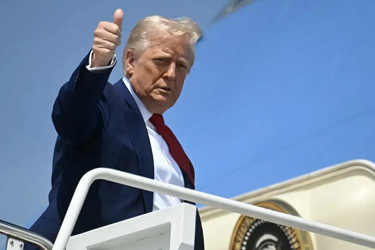 İran\'a yeni saldırı konuşulurken Trump\'tan dikkat çeken hamle! Oğlunun düğününe bile gitmiyor