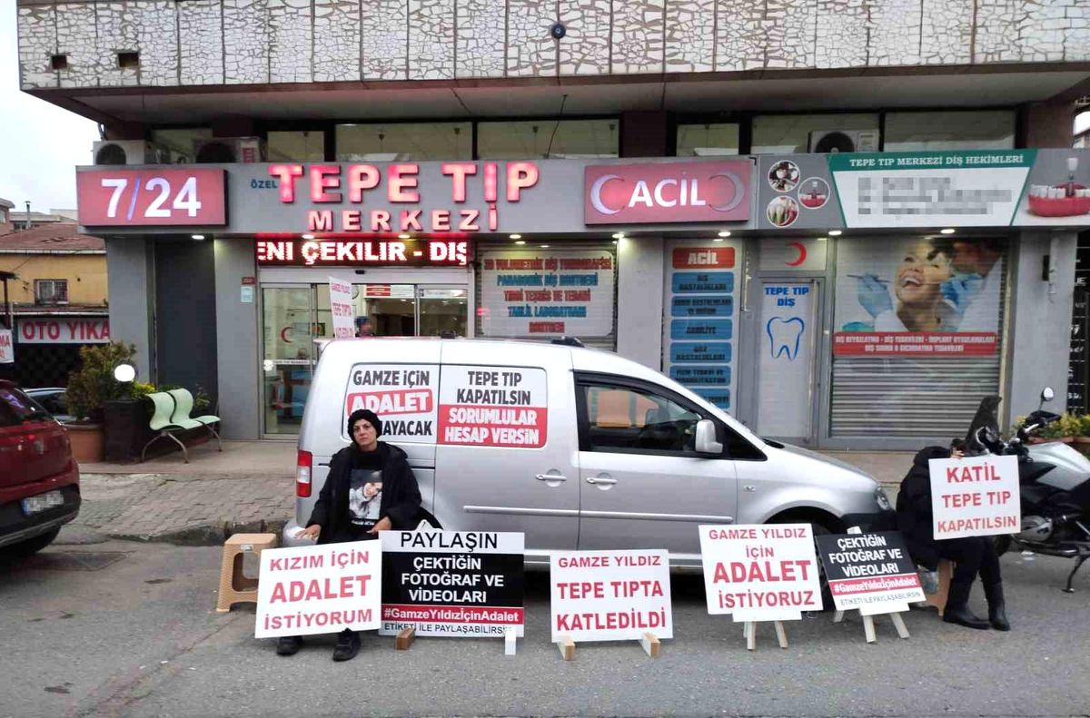 Gamze Yıldız\'ın Ölümü Protesto Edildi