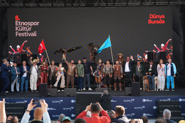 8. Etnospor Kültür Festivali'nde görkemli kapanış