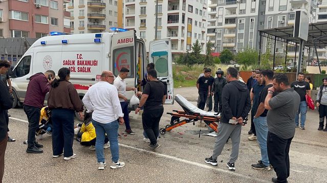 Kozan'da Motosiklet Kazası: 2 Yaralı