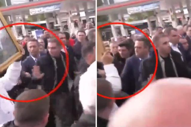 Ali Mahir Başarır, gazeteciye tokat attı