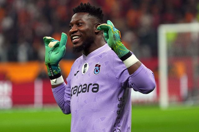 Andre Onana Trabzonspor'a veda etti