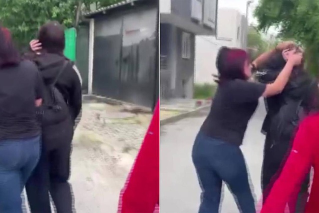 Arnavutköy'de okul çıkışında akran zorbalığı kamerada: Saçından tuttukları kızı tekme tokat darp ettiler | Güncel Haber