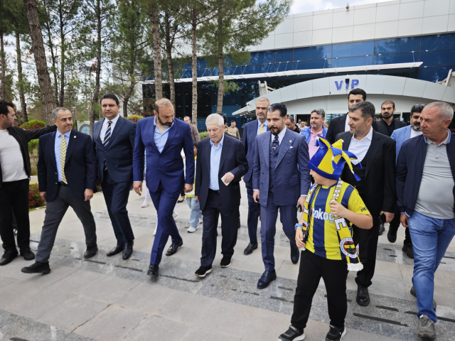 Aziz Yıldırım seçim çalışmaları kapsamında Şanlıurfa’ya geldi