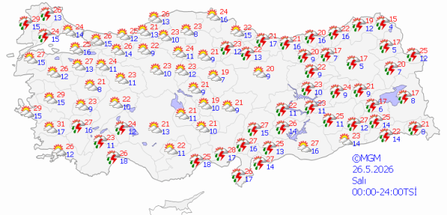 Bayramda plan yapanlar dikkat! Meteoroloji'den 21 ile sarı kodlu uyarı geldi