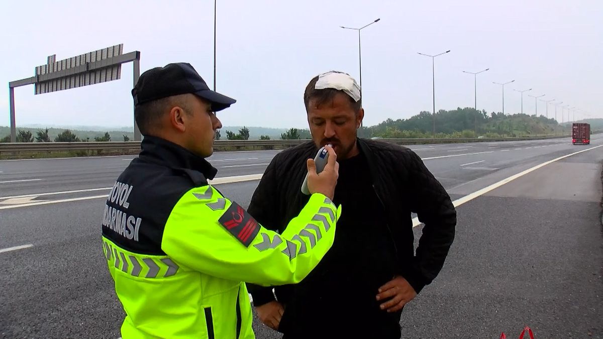 Kuzey Marmara Otoyolu\'nda TIR Yangını