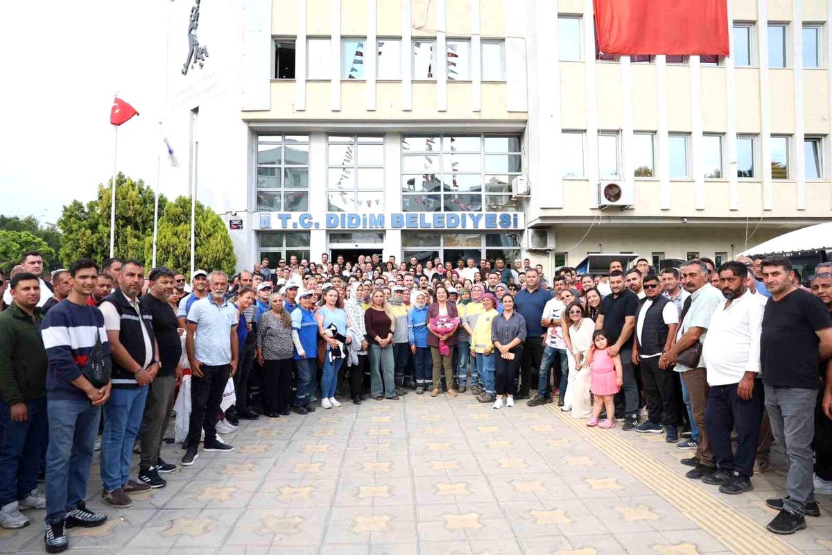 Didim Belediyesi\'nde bayramlaşma programı gerekleştirildi