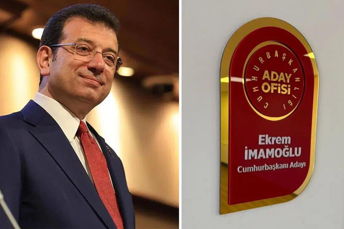 İmamoğlu\'nun cumhurbaşkanlığı seçim ofisi için kapatılma kararı alındığı iddia edildi