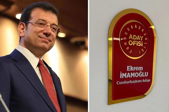 İmamoğlu'nun cumhurbaşkanlığı seçim ofisi için kapatılma kararı alındığı iddia edildi