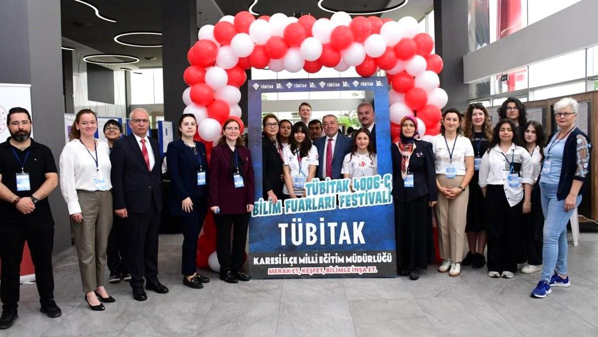 Karesi\'de Bilim Fuarları Festivali sona erdi