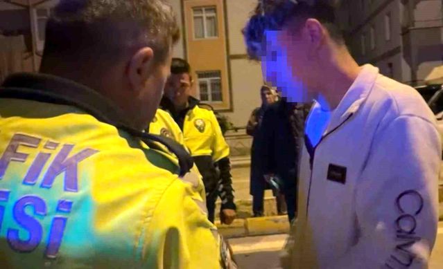 Aksaray’da alkollü aday sürücü kazasında ehliyete el konuldu