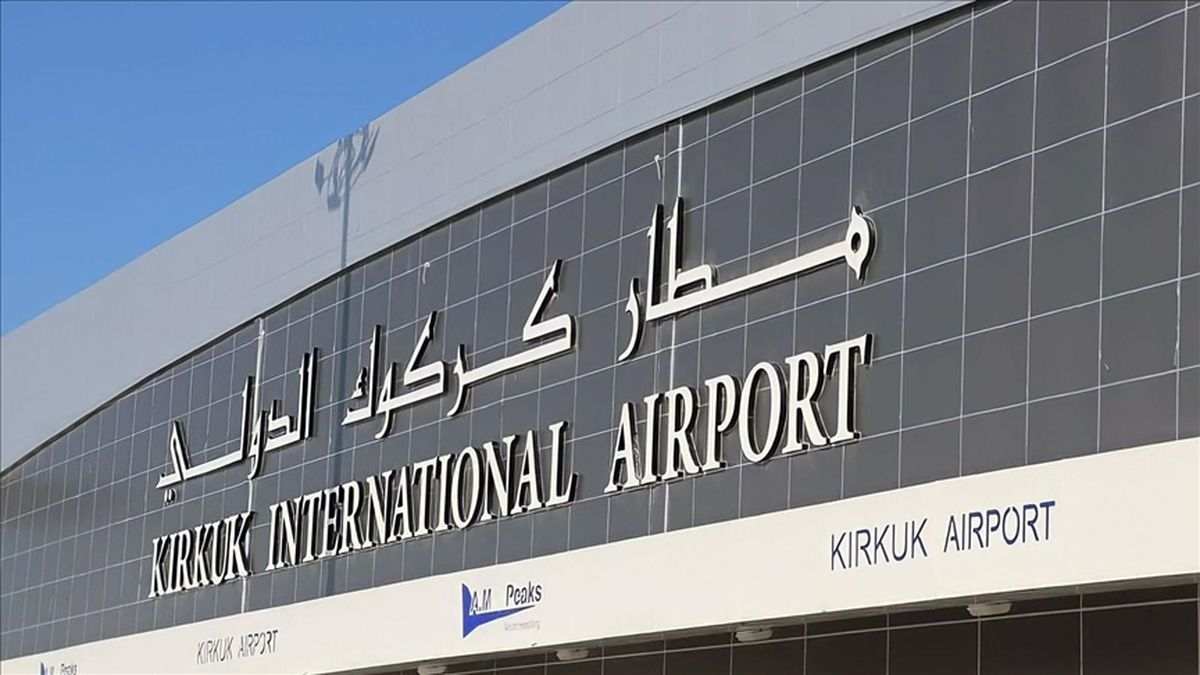 Kerkük Havalimanı\'nda ilk gece uçuşu başladı