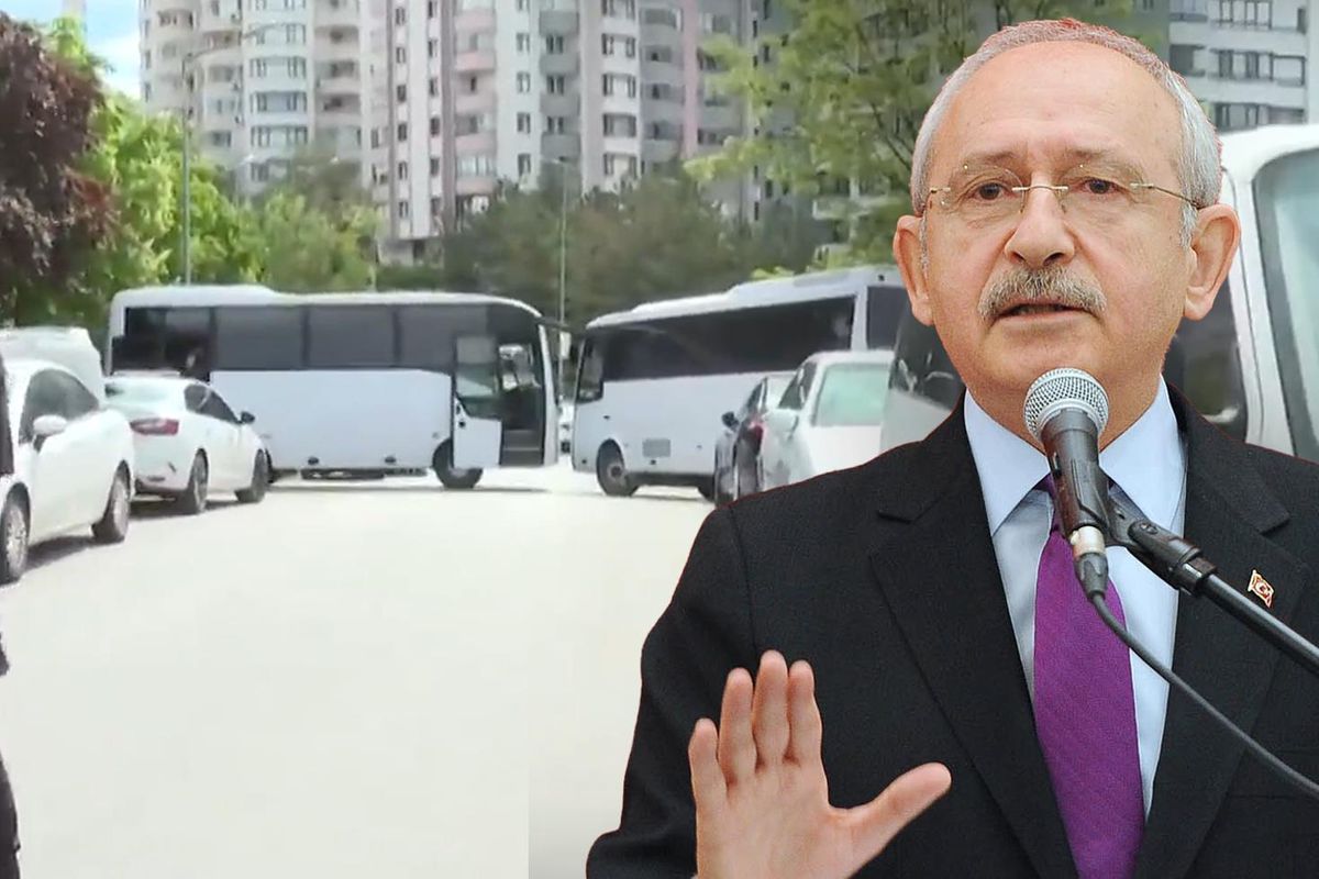 Kılıçdaroğlu’nun evine çıkan sokaklar çevik kuvvet ekiplerince kapatıldı