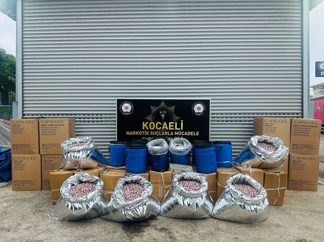 Kocaeli'de Uyuşturucu Operasyonu