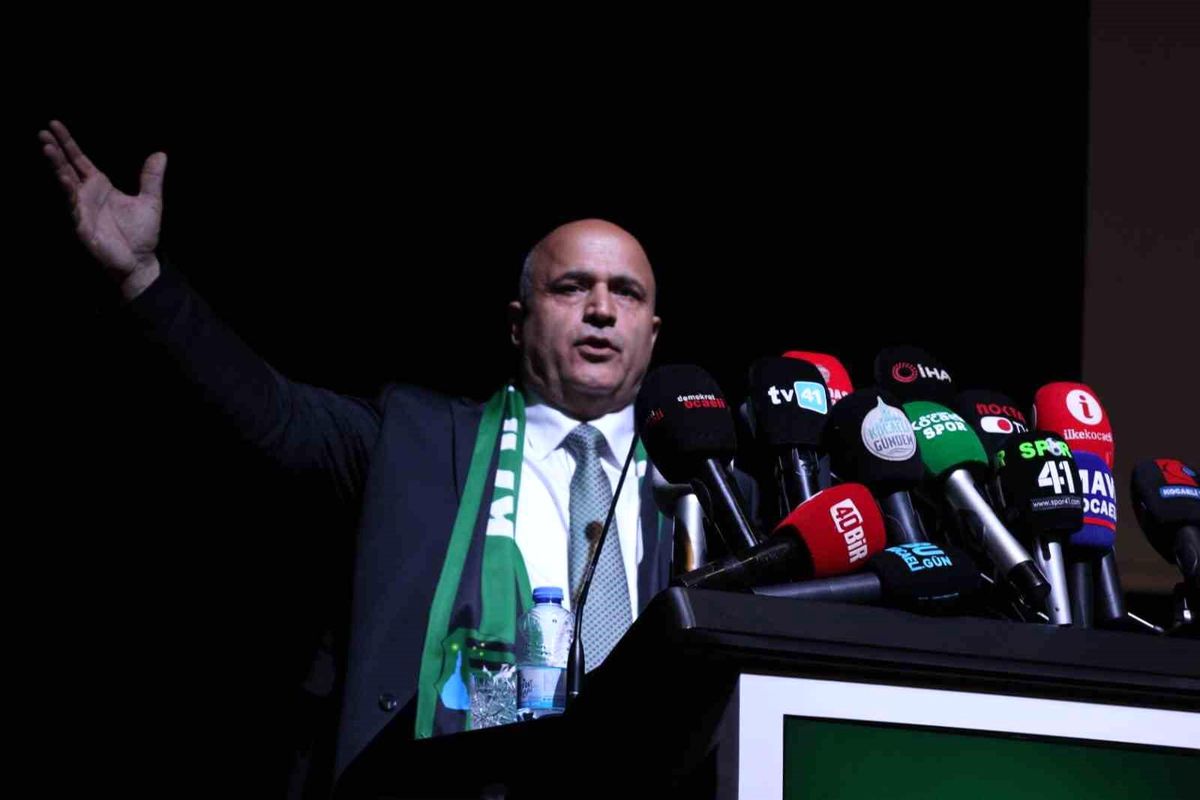 Kocaelispor\'da Recep Durul yeniden başkan seçildi